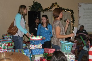 deanna and the gift giving