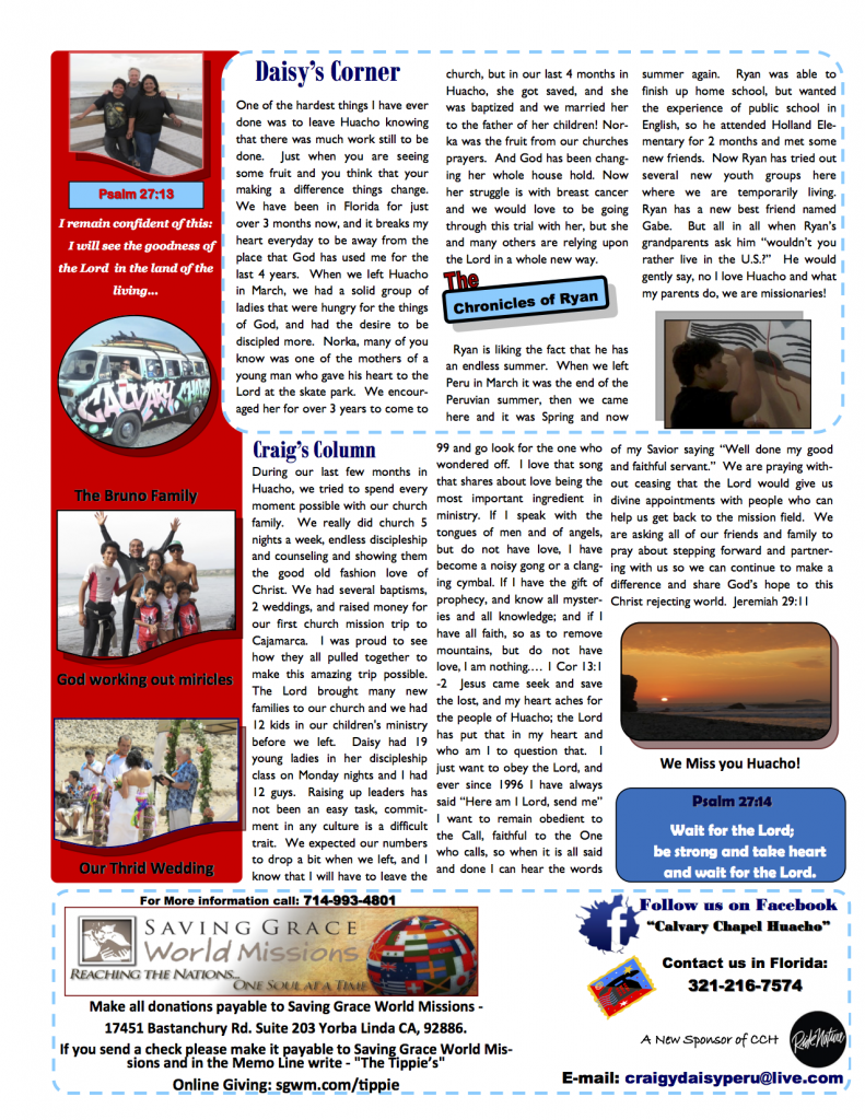 Tippies newsletter summer 2014 b