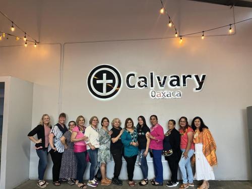 Women's team from Calvary Rosarito who put on a conference for women!